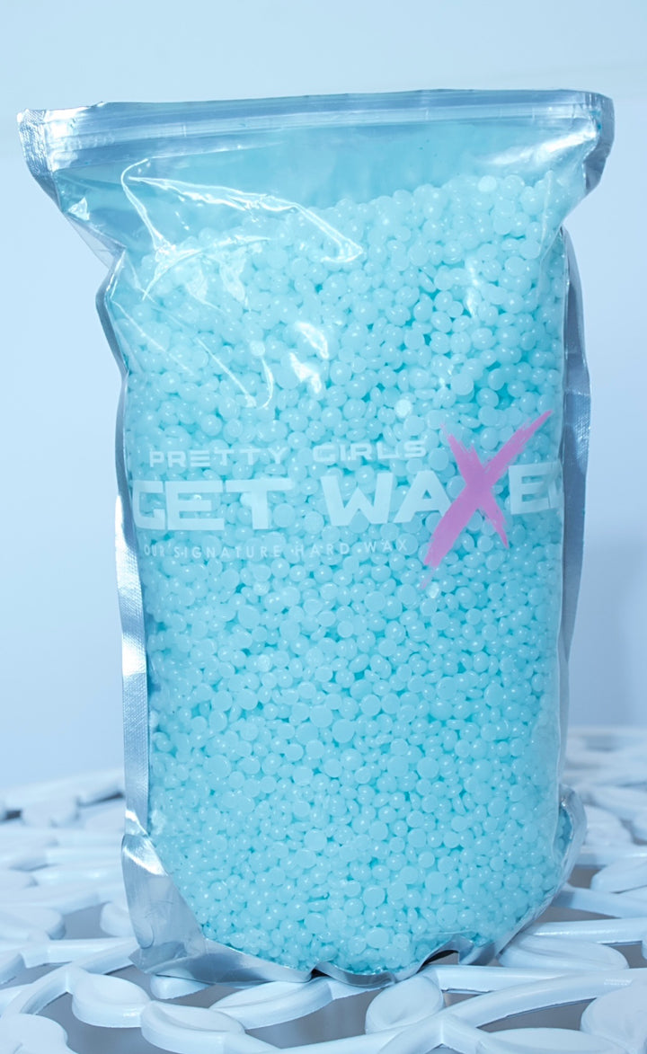 Blue Hard Wax for Sensitive Skin | Angel Hard Wax Beads | Pretty Girls Get Waxed