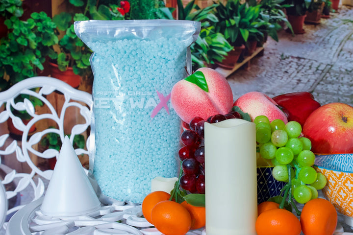 Blue Hard Wax for Sensitive Skin | Angel Hard Wax Beads | Pretty Girls Get Waxed