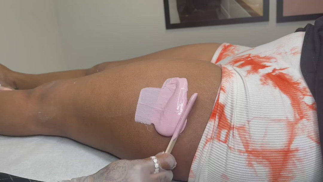 Professional Hard Wax Beads for Brazilian &amp; Sensitive Areas | Pretty In Pink Wax | Esthetician Grade