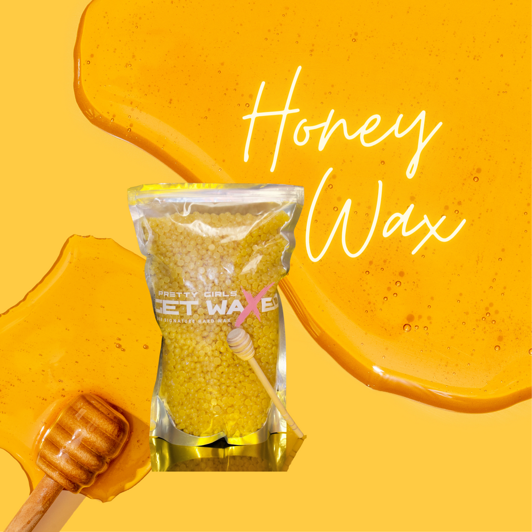 Clear Hard Wax for Sensitive Skin | Honey Gold Wax | Pretty Girls Get Waxed