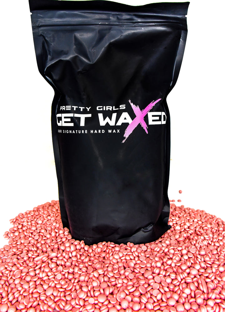 Professional Hard Wax Beads for Brazilian &amp; Sensitive Areas | Pretty In Pink Wax | Esthetician Grade