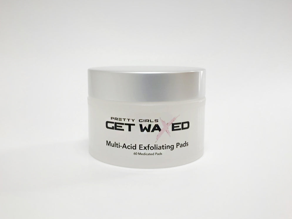 Exfoliating Pads for Ingrown Hair &amp; Post-Wax Care | Glycolic Acid Pads | Pretty Girls Get Waxed