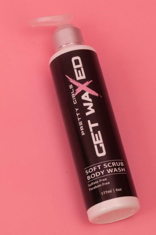 Exfoliating Body Wash with Jojoba Beads | Soft Scrub Body Wash | Pretty Girls Get Waxed
