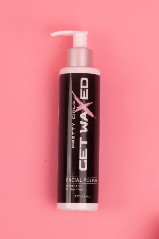 Facial Polish Exfoliator with Fruit Acids &amp; Jojoba Beads | Gentle Face Scrub | Pretty Girls Get Waxed